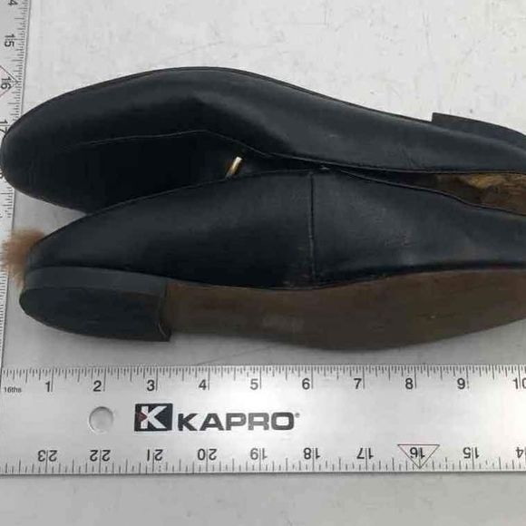 COACH Designer black slip on slide on mule loafers flats Size 8 - Picture 3 of 6